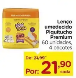 Carrefour Lenço umedecido Piquitucho Premium oferta