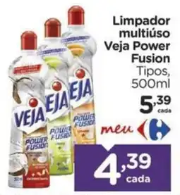 Carrefour Limpador multiúso Veja Power Fusion Tipos, oferta