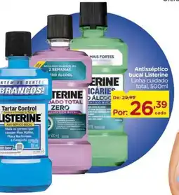 Carrefour Antisséptico bucal Listerine oferta