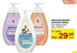 Carrefour Sabonete líquido Johnson's Baby oferta