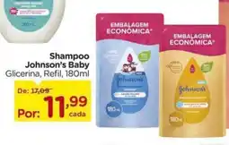 Carrefour Shampoo Johnson's Baby Glicerina, Refil, oferta