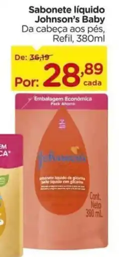 Carrefour Sabonete líquido Johnson's Baby oferta
