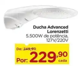Carrefour Ducha Advanced Lorenzetti oferta