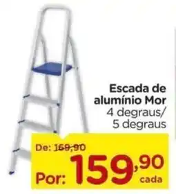 Carrefour Escada de alumínio Mor oferta