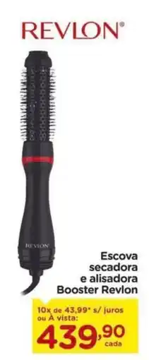 Carrefour Escova secadora e alisadora Booster Revlon oferta