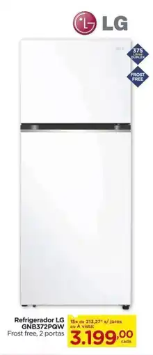 Carrefour Refrigerador LG GNB372PQW oferta