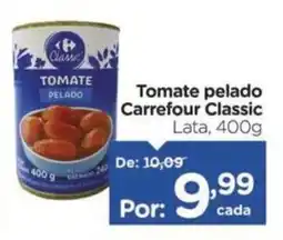 Carrefour Tomate pelado Carrefour Classic Lata, oferta