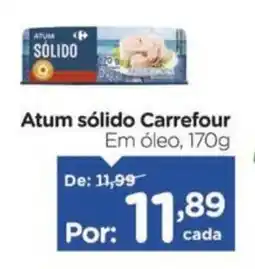 Carrefour Atum sólido Carrefour Em óleo, oferta