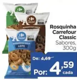 Carrefour Rosquinha Carrefour Classic Sabores, oferta