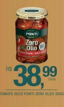 DB Supermercados Tomate seco ponti zero oleo 300g oferta