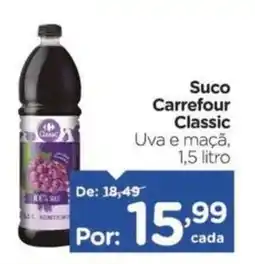 Carrefour Suco Carrefour Classic oferta