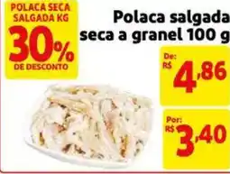 Extra Supermercado Polaca salgada seca a granel oferta