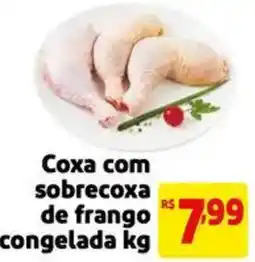 Extra Supermercado Coxa com sobrecoxa de frango congelada oferta