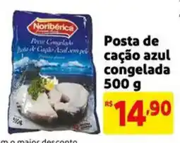 Extra Supermercado Posta de cação azul congelada oferta