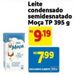 Extra Supermercado Leite condensado semidesnatado Moça TP oferta