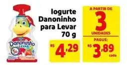 Extra Supermercado logurte Danoninho para Levar oferta