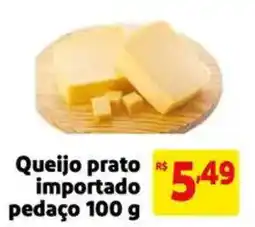 Extra Supermercado Queijo prato importado pedaço oferta