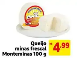 Extra Supermercado Queijo minas frescal Monteminas oferta