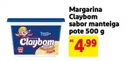 Extra Supermercado Margarina Claybom sabor manteiga pote oferta