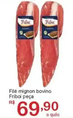 Giga Atacado Filé mignon bovino Friboi peça oferta