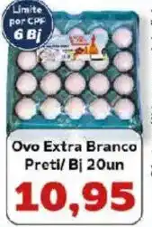 Supermercados Tauste Ovo Extra Branco Preti/ Bj oferta
