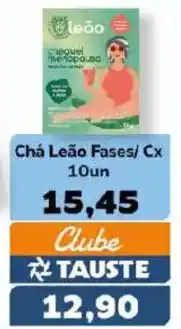 Supermercados Tauste Chá Leão Fases/ oferta
