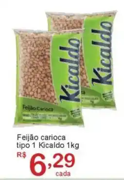 Giga Atacado Feijão carioca tipo 1 Kicaldo oferta