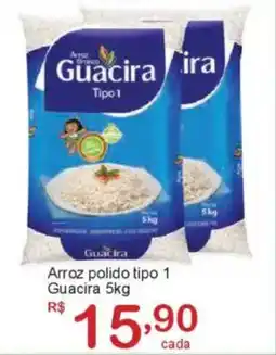 Giga Atacado Arroz polido tipo 1 Guacira oferta