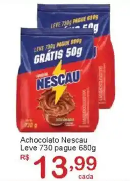 Giga Atacado Achocolato Nescau oferta