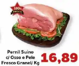 Supermercados Tauste Pernil Suíno c/ Osso e Pele Fresco Granel oferta