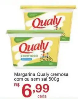 Giga Atacado Margarina Qualy cremosa com ou sem sal oferta