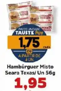 Supermercados Tauste Hambúrguer Misto Seara Texas/ Un oferta