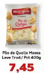 Supermercados Tauste Pão de Queijo Massa Leve Trad./ Pct oferta