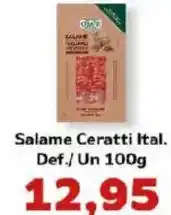 Supermercados Tauste Salame Ceratti Ital. Def./ Un oferta