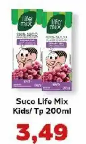 Supermercados Tauste Suco Life Mix Kids/Tp oferta