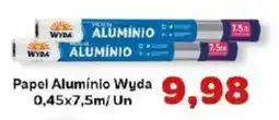Supermercados Tauste Papel Alumínio Wyda oferta