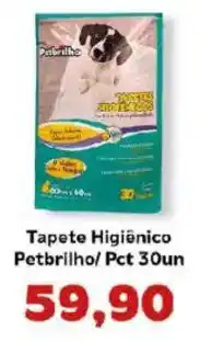 Supermercados Tauste Tapete Higiênico Petbrilho/ Pct oferta