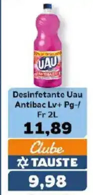 Supermercados Tauste Desinfetante Uau Antibac oferta