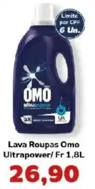 Supermercados Tauste Lava Roupas Omo Ultrapower/ Fr oferta