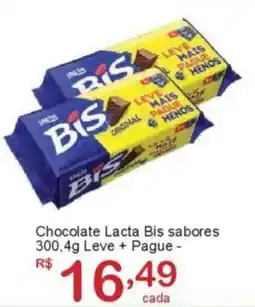 Giga Atacado Chocolate Lacta Bis sabores oferta