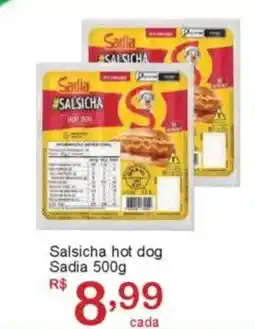 Giga Atacado Salsicha hot dog Sadia oferta