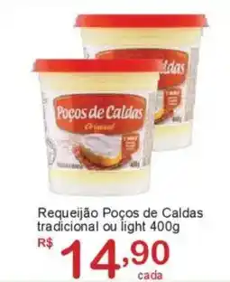 Giga Atacado Requeijão Poços de Caldas tradicional ou light oferta