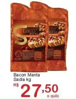 Giga Atacado Bacon Manta Sadia oferta
