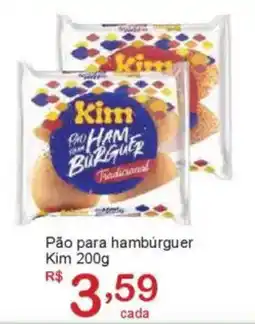 Giga Atacado Pão para hambúrguer Kim oferta