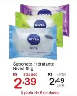 Giga Atacado Sabonete Hidratante Nivea oferta