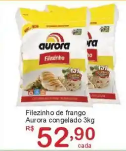 Giga Atacado Filezinho de frango Aurora congelado oferta