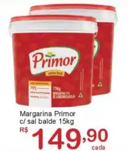 Giga Atacado Margarina Primor c/ sal balde oferta