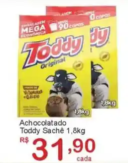 Giga Atacado Achocolatado Toddy Sachê oferta