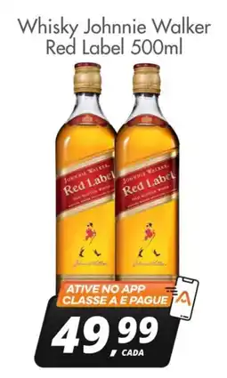 Delta Supermercados Whisky Johnnie Walker Red Label oferta