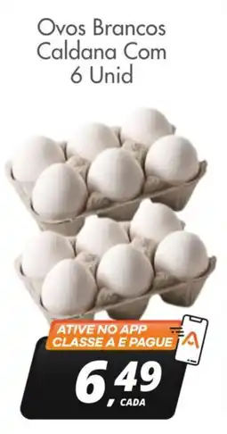 Delta Supermercados Ovos Brancos Caldana oferta